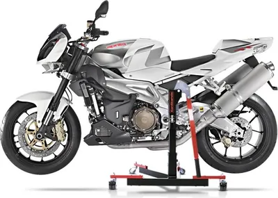 Obrázok produktu pre CS Power Evo stredový stojan pre Aprilia Tuono 1000/ R 06-11 Red
