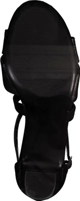 Produktbild von s.Oliver Damen Sandalette Blockabsatz Sandale 5-28304-20, Größe:41 EU, Farbe:Schwarz
