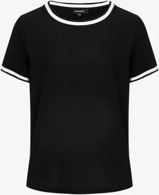 Produktbild von MORE & MORE Contrast Shirt black 42