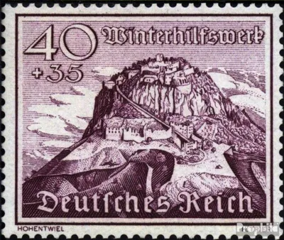 Produktbild von Briefmarken Deutsches Reich 1939 Mi 738 postfrisch Winterhilfswerk: Bauwerke