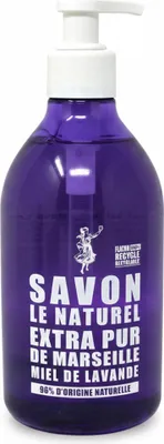 Produktbild von Savon Le Naturel Extra Pur de Marseille Fleur Miel de Lavande 500ml Lavendelhonig