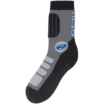 Image de Chaussettes de vélo Held courtes, gris/bleu, L