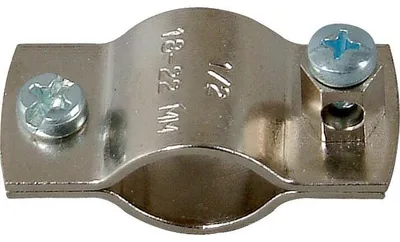 Produktbild von Kopp Erdungsrohrschelle Erdungsschelle Rohrschelle 1/2 Zoll Ø 21,3 mm
