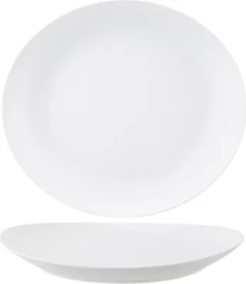 Image de Assiette à steak en mélamine - D 30 * 27 cm