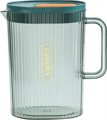 Produktbild von 2 Liter Glaskaraffe Wasserkaraffe Karaffe Glas Wasserkrug Getränkekrug