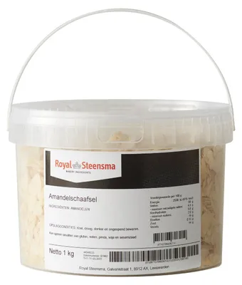Produktbild von Royal Steensma Amandelschaafsel 1000g – Fein gehobelte Mandeln zum Backen & Dekorieren