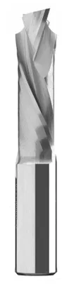 Immagine prodotto di Fresa di finitura CNC BRÜCK VHW Z2+2 - MEC D=18 mm NL=55 mm GL=100 mm S=18 mm - RL/RD | 37518055100