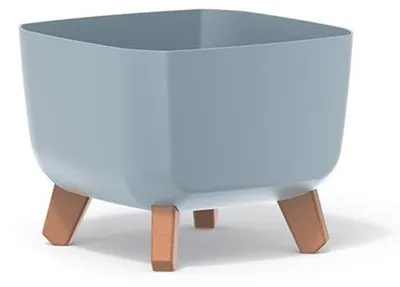 Produktbild von Prosperplast Blumentopf GRACIA SQUARE Hellgrau 24 cm