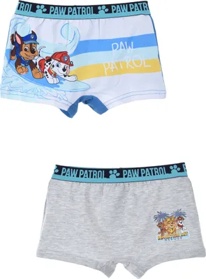 Produktbild von Paw Patrol Chase Marshall Rubble Jungen Kinder Unterhosen Boxershorts Set 2 tlg. , Größe:116-128