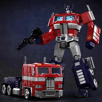 Productafbeelding van Transformer 2-in-1 auto 32 cm - speelgoed met bewegende onderdelen