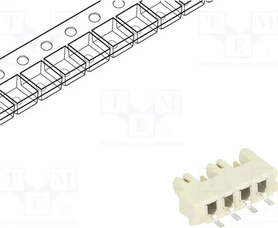 Produktbild von 2x Buchse Steckverbinder: Leitung-Leitung/Platte Rotaconnect  3mm 10120045-401LF S