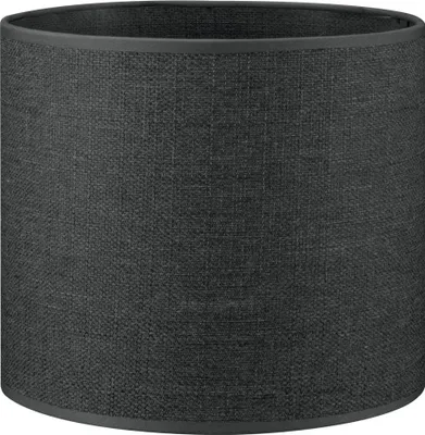 Produktbild von Home Sweet Home Lampenschirm Canvas dunkelgrau - B:20xT:20xH:17cm