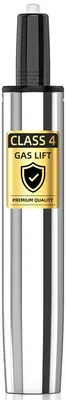 Gasfeder für Bürostühle, 310-470 mm, silber