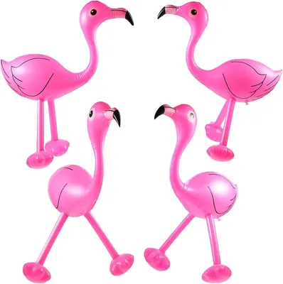 Productafbeelding van Opblaasbare Flamingo 55 cm, PVC, voor zwembad, strand, tuin, waterspeelgoed
