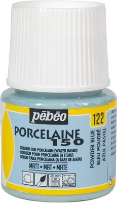 Image de Pébéo Porcelaine 150, 45 ml, 122 bleu poudre