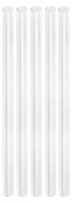 Immagine prodotto di Avizar, 5 stick di colla a caldo da 7 x 180 mm, bianchi