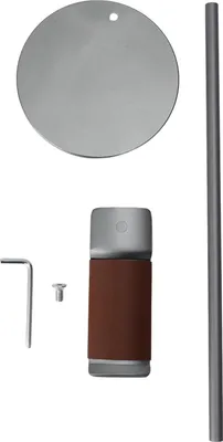 Produktbild von Kopfhörerständer, Aluminiumlegierung, Headset-Halter, Kopfhörer mit Stützstange, 10 cm, solide Basis, Grau
