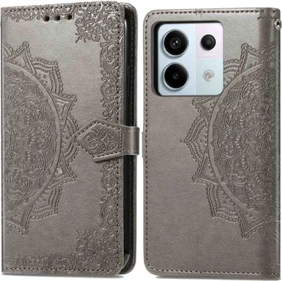 Image de imoshion Bibliothèque Mandala pour le Xiaomi Redmi Note 13 Pro (5G) / Poco X6 - Gris