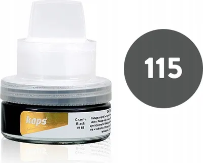 Produktbild von Kaps Delicate Cream für Leder mit Applikator 50 ml - Dunkelgrau (115#)