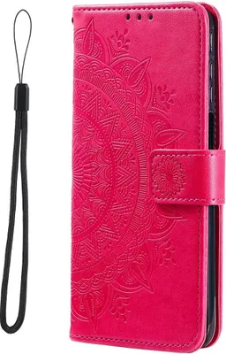 Produktbild von König Design Hülle kompatibel mit Xiaomi Redmi Note 11 Pro / Note 11 Pro+ 5G Kunstleder Handyhülle - Handy Case Rot