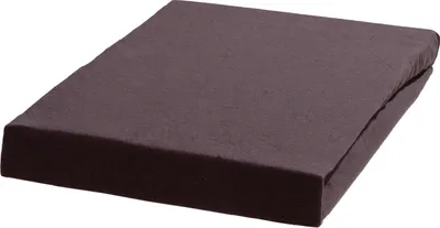 Produktbild von Spannbettlaken - Dunkelbraun - Baumwolle - 100 x 200 cm