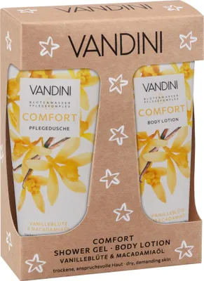 Productafbeelding van Vandini Comfort Geschenkpakket, Duo-verpakking, 2 x 200 ml, 1 stuk