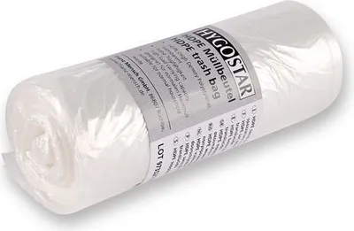 Produktbild von Müllbeutel 18 Liter aus HDPE Transparent 46x52 cm 8 my 40x50 Stück