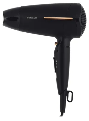 Immagine prodotto di Asciugacapelli da viaggio, Sencor, 1600W, 2 velocità, Nero