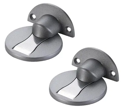 Obrázek produktu pro Zarážka dveří, neviditelný design, silná magnetická přilnavost, ŠEDÁ