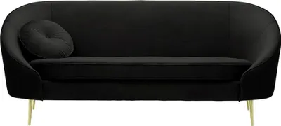 Produktbild von SLF24 - Dreisitzer-Sofa Kooper - schwarz - Velluto 20