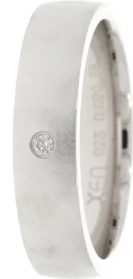 Produktbild von XF0104-52, XF0104-54, XF0104-56, XF0104-58 Bandring mit Diamant ca. 0,02 ct. XEN