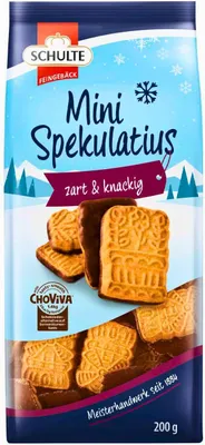 Produktbild von Schulte Mini-Spekulatius Schoko, 200g