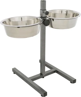 Produktbild von TRIXIE Hundebar, Metall/Edelstahl - diverse - 2 × 2,8 l/ø 24 cm