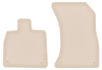 Produktbild von DURBAN Beige Velours-Fußmatten vorne für Audi Q5 II FY/F5 SUV (2017-)