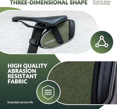 Produktbild von Famanu Fahrradtasche für Rennrad - Wasserabweisend, Reflektierend, Klein