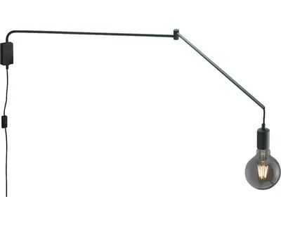 Produktbild von Trio Leuchten - Moderne Wandleuchte schwarz verstellbar - Cora I Wohnzimmer I Schlafzimmer - Stahl Länglich - LED geeignet E27