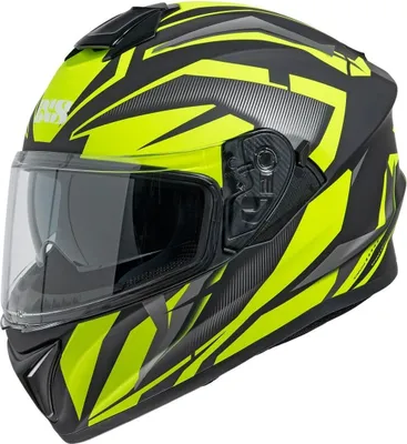 Obrázek produktu pro 216 2.1 Motorradhelm - matný schwarz-gelb - 57 - 58 cm