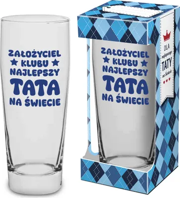Zdjęcie produktu dla szklanka do piwa 500ml. Założyciel klubu