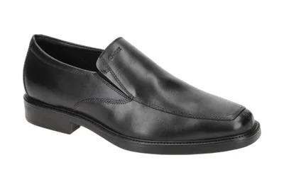 Produktbild von Geox BRANDOLF Herrenschuhe - elegante Slipper - Halbschuhe schwarz Elegant NEU