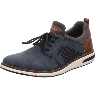 Produktbild von Rieker Schnürhalbschuhe bequem in blau, Gr. 47