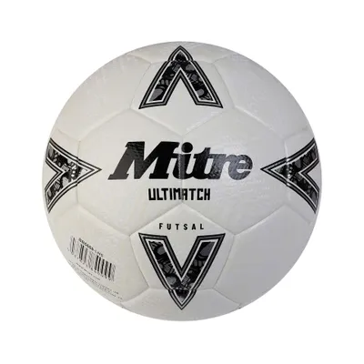 Produktbild von Mitre - "Ultimatch Futsal" Fußball RD3601 (4) (Weiß/Schwarz/Silber)