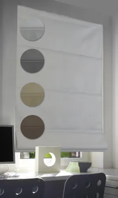 Produktbild von Raffrollo 60x160cm weiß Raffgardine Fenster Faltrollo Rollo Gardine