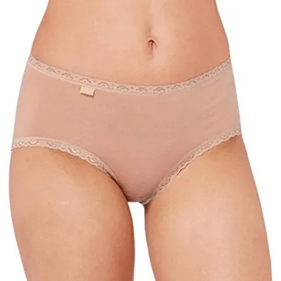 Produktbild von Sloggi Damen Unterhose 24/7 Baumwolle Lace Midi, Baumwolle, Spitzen-Optik, 3-Pack,