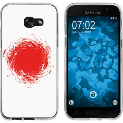 Produktbild von PhoneNatic Case kompatibel mit Samsung Galaxy A3 2017 Silikon-Hülle WM Japan M7