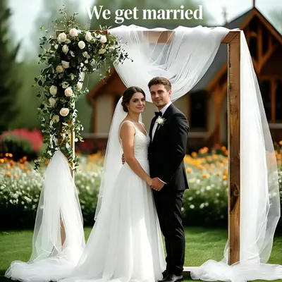 Obrázek produktu pro Tüll, organza, šířka 160 cm, 10 metrů, dekorace na svatbu