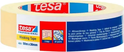 Produktbild von Tesa Malerkrepp 30 X50 M Weiß Weiß One Size