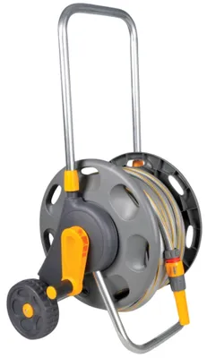 Produktbild von Hozelock 2489P9012, Wagenrolle, Manuell, Funktional, Grün, PVC, Freistehend