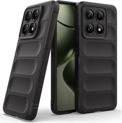 Produktbild von Hülle für Xiaomi 14T Handyhülle Outdoor Case Handy Tasche Silikon Back Cover Bumper in Schwarz