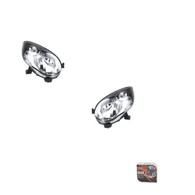 Productafbeelding van Koplampen + Osram Night Breaker Laser, geschikt voor Citroën C1, als set (links en rechts), artikelnummers: 0000620872, 620872, 0000620672, 620672. Johns