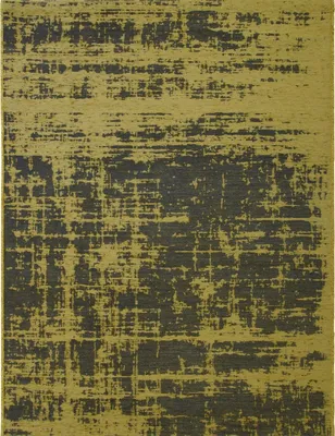 Produktbild von Teppich modern abstraktes Muster gelb